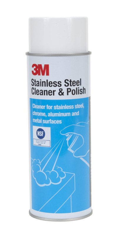3M STAINLESS STEEL CLEANER & POLISH