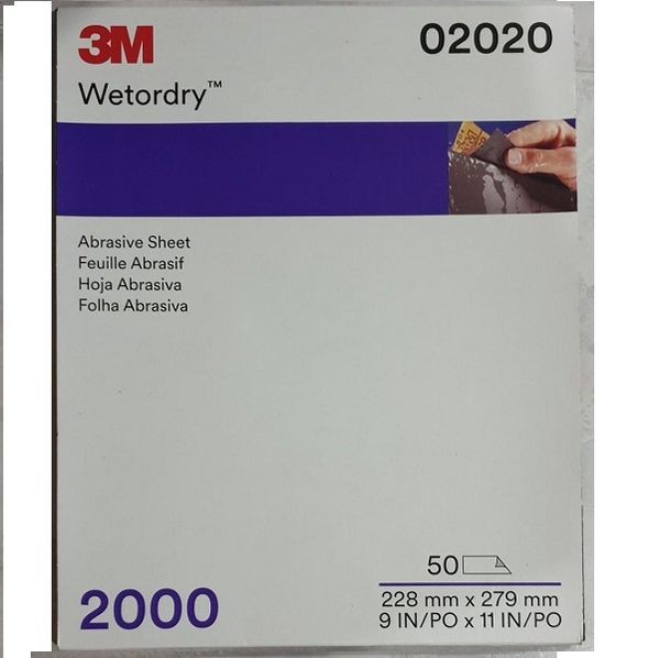 3M 2000A Wet Or Dry Abrasive Sheet