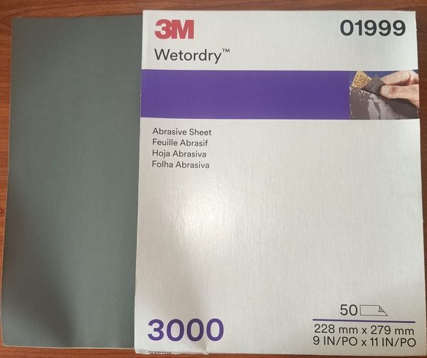 3M 3000A WET or DRY abrasive Sheet
