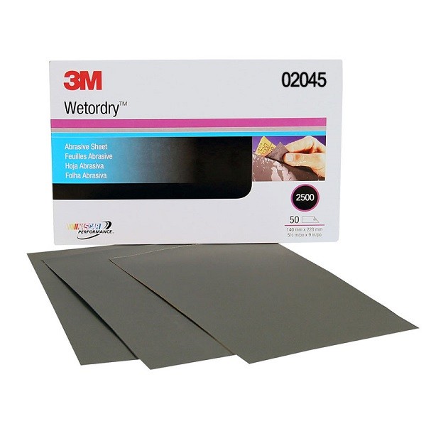 3M 2500A Wet or dry Abrasive Sheet